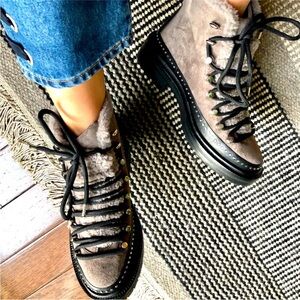 Rag & Bone Gray Winter Boots